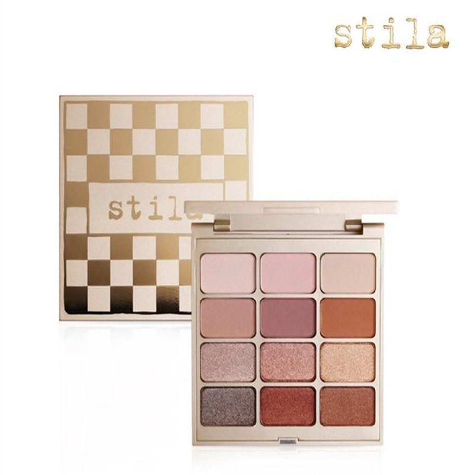 

Drop Newest Long-lasting Stila Matte & Metal Eyeshadow Palette 12 Colors New in box Eyes Makeup257z, Multi
