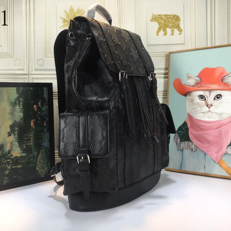 

HBP Double G High Quality Mens Leather Christopher Backpack Luxurys Designer knapsack Men Women Classic Flowers Plaid designer Schoolbag Satchel Back pack Ophidia