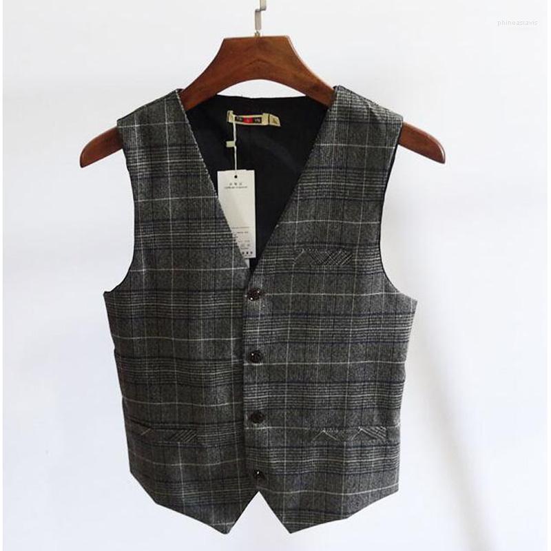 

Men's Vests Men Formal Dress Suit Slim Fit Man Vest Male Wedding Party Waistcoat Homme Casual Sleeveless Business Jacket Phin22, Blue