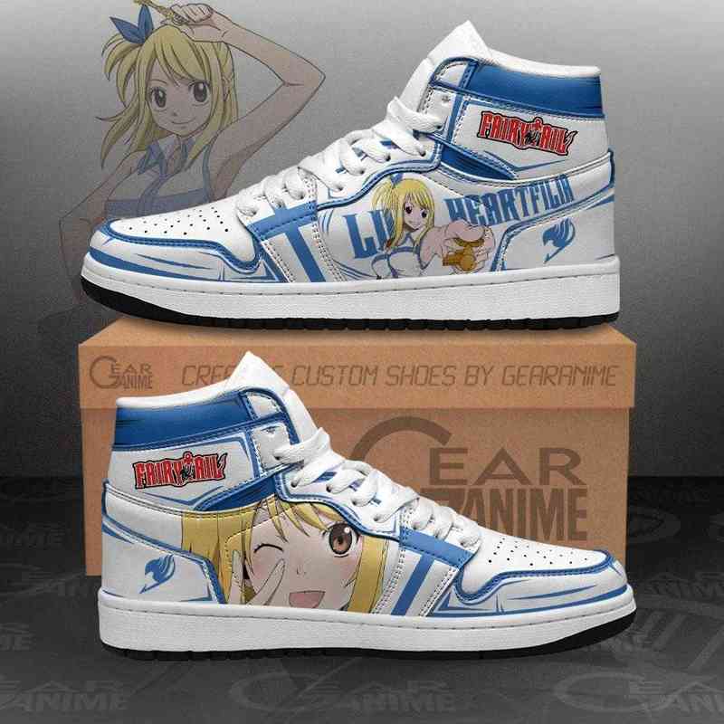 

Lucy Heartfilia Sneakers Fairy Tail Anime Shoes, Others