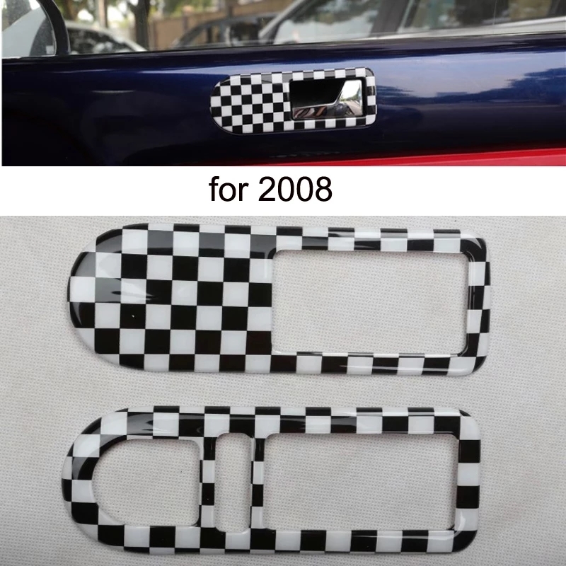 

For Volkswagen Beetle 2003 04 05 2008 2009 2010 2PCS ABS Car Door Interior Handle Bowl Protector Cover Trim Moldings Car Styling