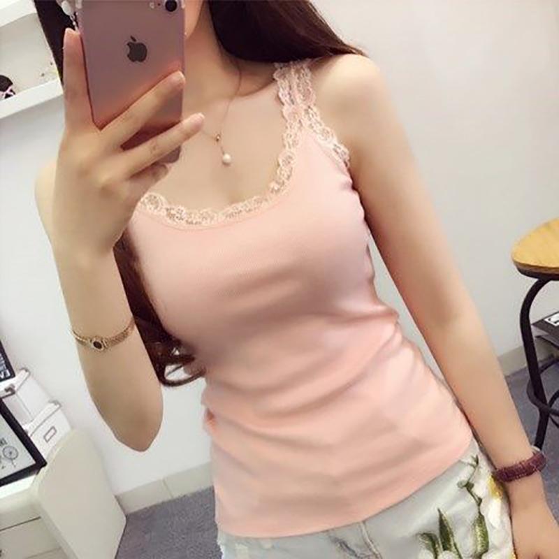 

Women's Tanks & Camis Ladies 2022 Lace-up Off-the-shoulder Fashion Top Lace Basic Pink Retro Clothing Trend Sleeveless T-ShirtWomen's, Dark purple
