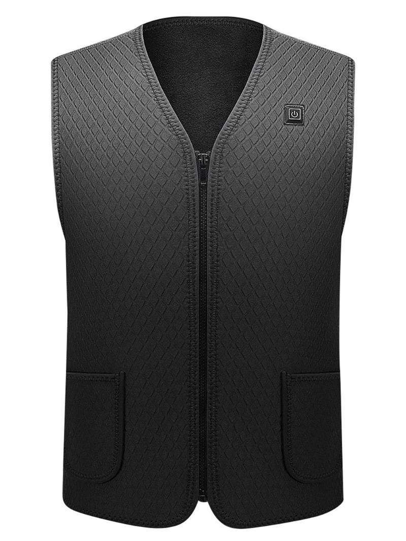 

Motorcycle Apparel Heated Vest Electric USB Heating Coat Jacket Winter Body Warmer Cloth Rechargeable Washable