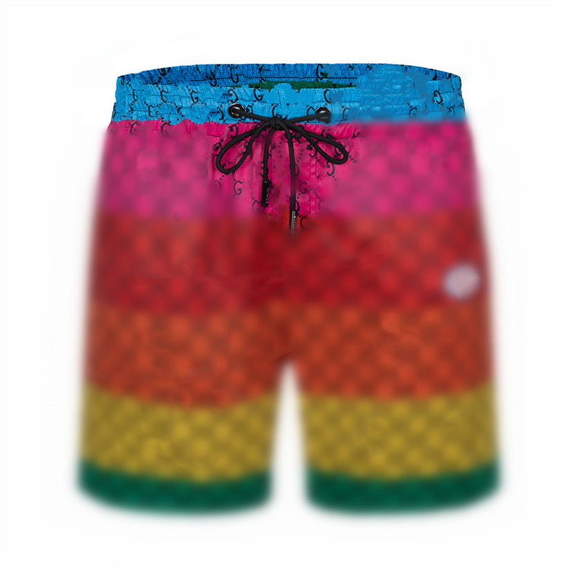 

New Summer Men's Designer Swimwear Shorts Casual Pattern Colorful Shorts High Quality Pants M-XL3, Multi