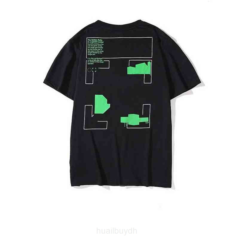 

Mens Luxury Offs Brand t Shirts Designers High-quality T-shirt Cotton Loose Arrow Badge Original Bags Women Tops Tees Casual Sport 29il, 14