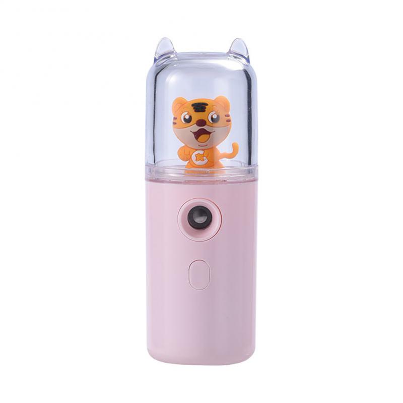 

Facial Sprayer Moisturizing Portable Hand-held Nano Mist USB Humidifier Rechargeable Nebulizer Face Steamer