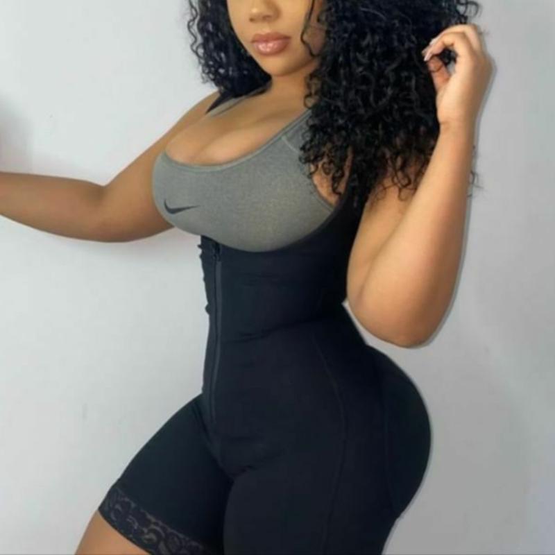 

Women' Shapers Fajas Colombianas Reductora BuLifter Tummy Control Body Shaper Waist Trainer Corset Shapewear Bodysuit Slimming Underwear, Black
