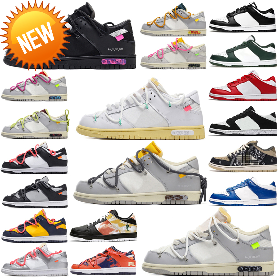 

Nik e dunks off sb shoes for mens womens lows white x Triple Black lot 49 50 OF 50 Grey Blue Green Yellow Sneakers Series Cut Classic, Color # 7