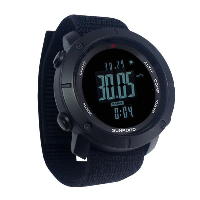 

Wristwatches 2022 Men's Watches Digital Waterproof Sport Watch Altimeter Barometer Compass Stopwatch Hiking Swimming CampingWristwatches, Pink