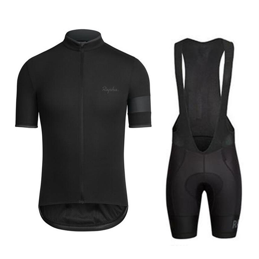 

men rapha team cycling jersey bib shorts suit 2020 summer breathable MTB bike uniform short sleeve bicycle Sports uniform Y2004240272j, 07