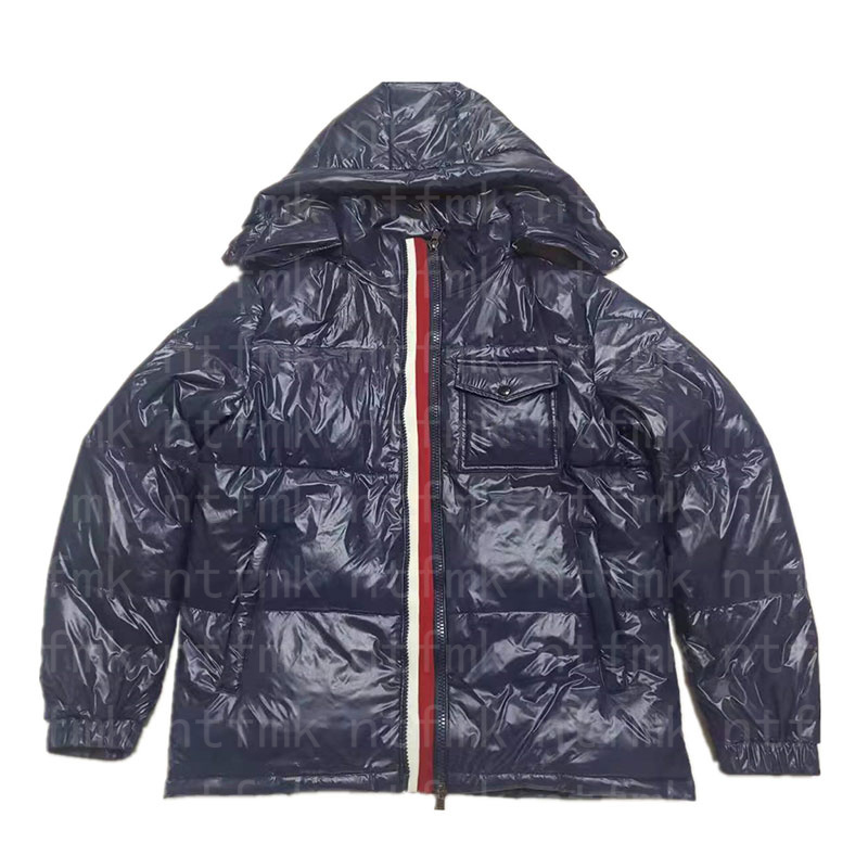 

Winter coat Mens Down Jacket Luxury Puffer Coats Top Quality Parkas Women Keep warm Windproof Outdoor Feather Outwear Thick double zipper Removable hat 0-6 size, Black