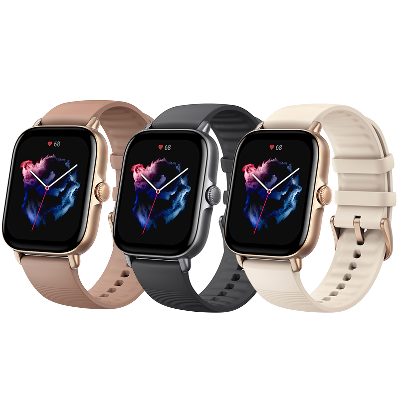 

Amazfit GTS 3 GTS3 GTS-3 Zepp OS Smart watch Alexa 1.75'' AMOLED Display 12-day Battery Life for Andriod