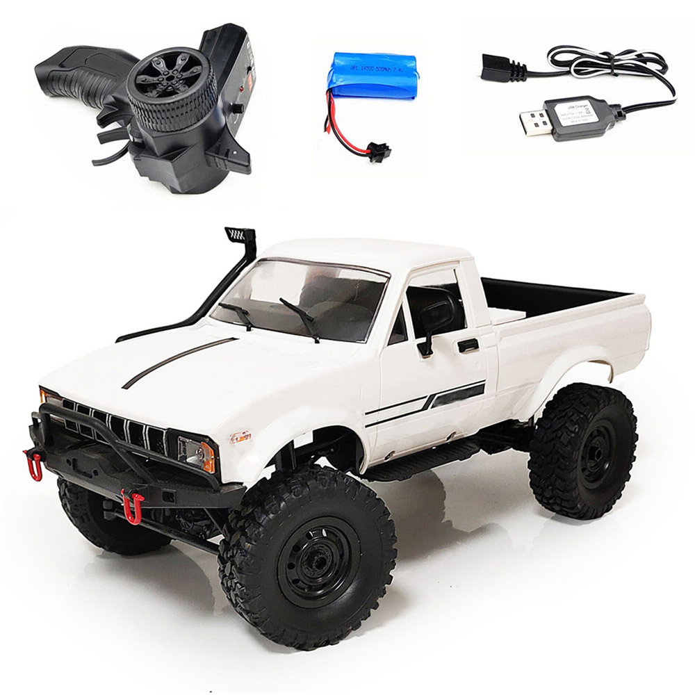 Full Scale WPL C24 Upgrade C24-1 RC 4WD Radio Control Off-Road Car RTR KIT Rock Crawler Electric Buggy Moving Machine-image-777593104