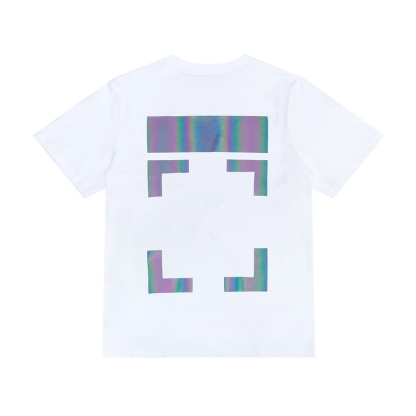 

Luxury Mens Brand Designer t Shirts Tees Fashion Offs T-shirt Religious Oil Painting Letter Back Arrow Tshirts Clothing Loose Cotton Women Tops Short Sleeve 7zkl, Picture;please contact customer service