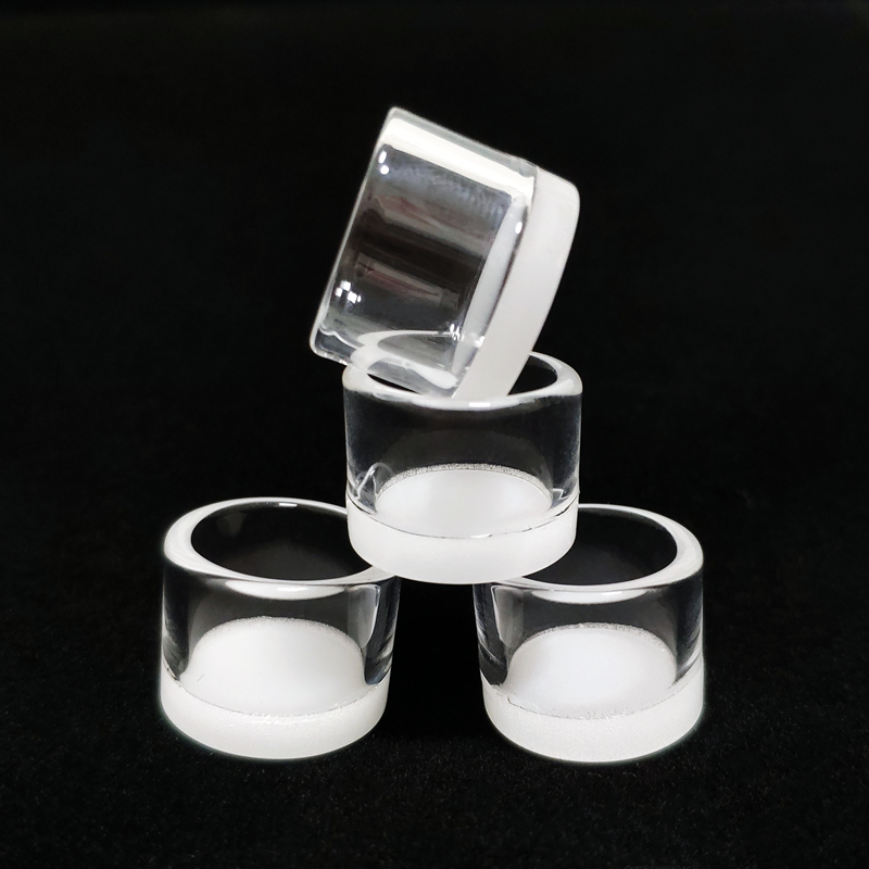 

Quartz Insert Dish Banger Cup Bowl 19mm Opaque White Bottom Removable Replacement for 20mm 25mm Thermal Dab Banger Nails with Great Heat Retention YAREONE