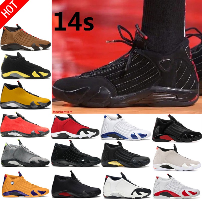 

2022 New 14S Men Basketball Shoes 14 XIV Winterized Gym Red Hyper Royal Last Shot Candy Cane Black Toe Thunder Red Lipstick Doernbecher Man Sport Trainer Sneakers, Shoebox link in store