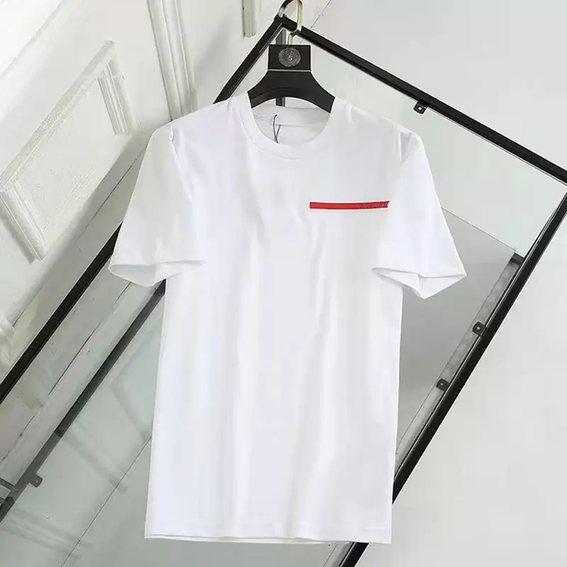 

Luxury Casual T Shirts New Wear Designer Short Sleeves 100% Cotton Premium Black and White Hand Tops, Not for sale