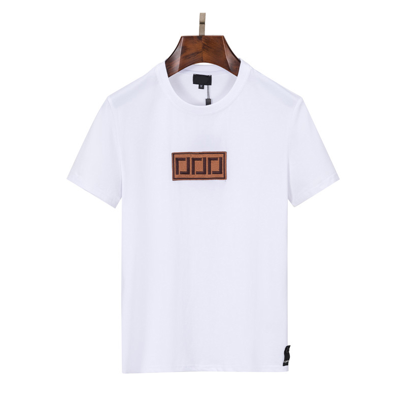 

Mens T Shirts round neck Tees solid color summer cotton Letter printing shirt short sleeved fashionable couple T-shirt Brand designer, 05