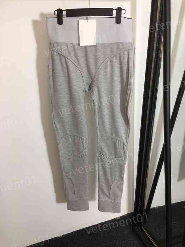 

Designer Womens Pants Wang Letter Ribbon High Waist Slim Stretch Yoga Pants Leggings Luxury Temperament Casual Sports Pants 0912