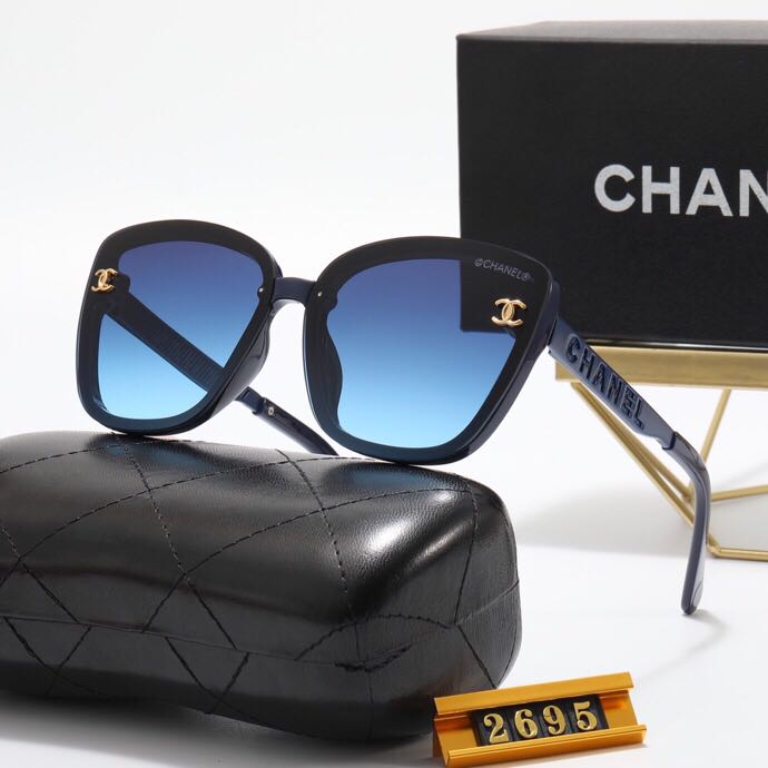 Mens Sunglasses Stylish Big Full Frame Sun Glasses for Women Unisex Fashion Goggle Sunglass Summer Beach Holiday Sun Glass with Box 2022