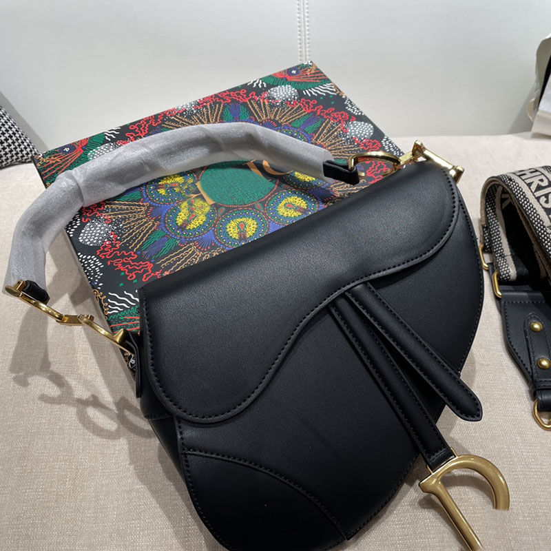 

dupe Designer oblique Women's saddles Bags 25CM Shoulder Bagss Shopping Bagss Ladies Crossbody luxury bagssss s with box, With the box