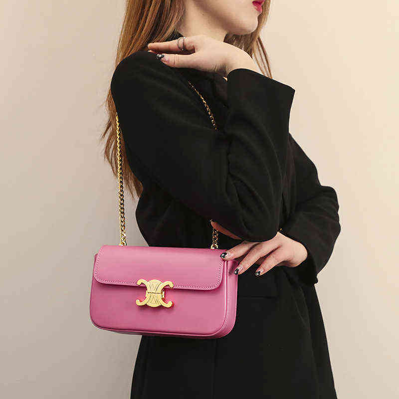 

Factory Online Export Designer Trendy Bags Same Armpit Triumphal Arch 2022 New Chain Single Shoulder Women's Msenger Small, White