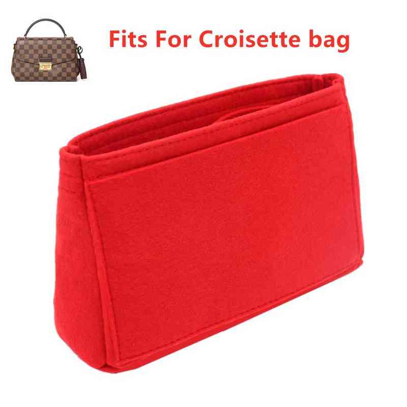 

For Handbag insert CROISETTE insert Inner Purse Portable Cosmetic handbag make up organizer box storage dropshipping H220429, 1026croisette pk