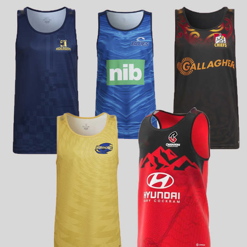 2022 2023 NEW Hurricanes Highlanders Blues crusaders RUGBY JERSEYS ZEALAND 22 23 Mens Super Chief Moana Jersey top quality t shirt S-3XL