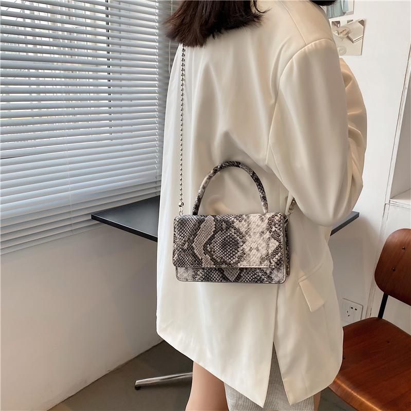 

Evening Bags Fashion Designer Shoulder Brand Women Totes Crossbody Female Leather White Serpentine Handbag For 2022, Blue