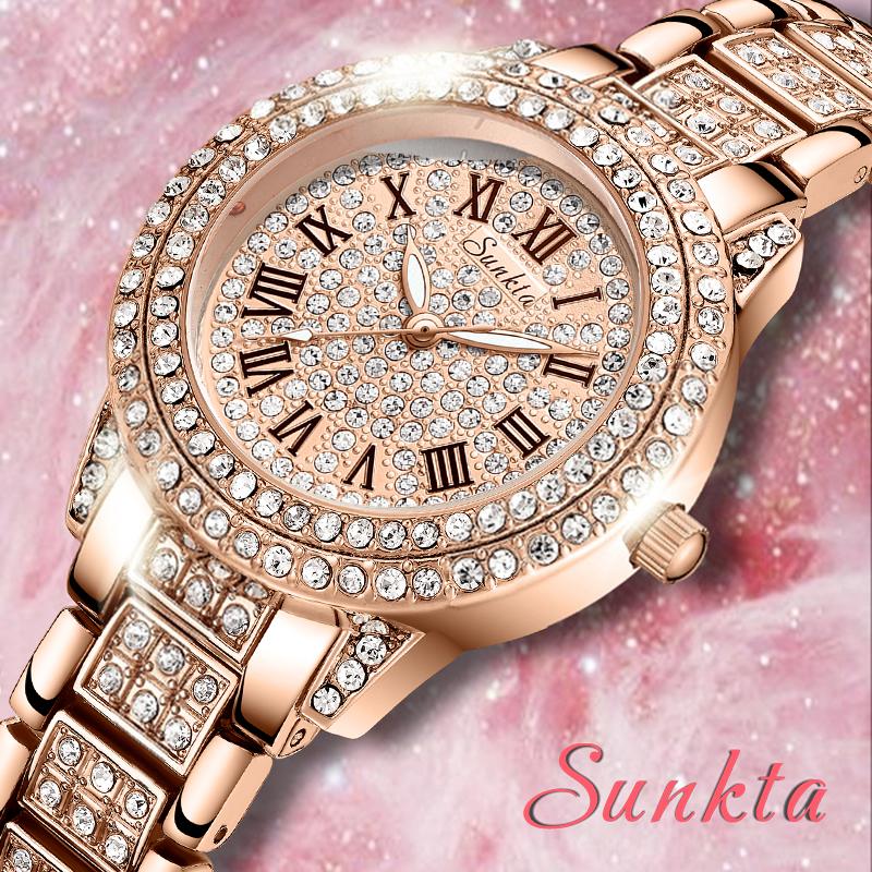 

Wristwatches Relogio Feminino 2022 LIGE Quartz Watch Women Watches Ladies Creative Steel Women's Bracelet Female Waterproof Clock BoxWri, Mesh rose green