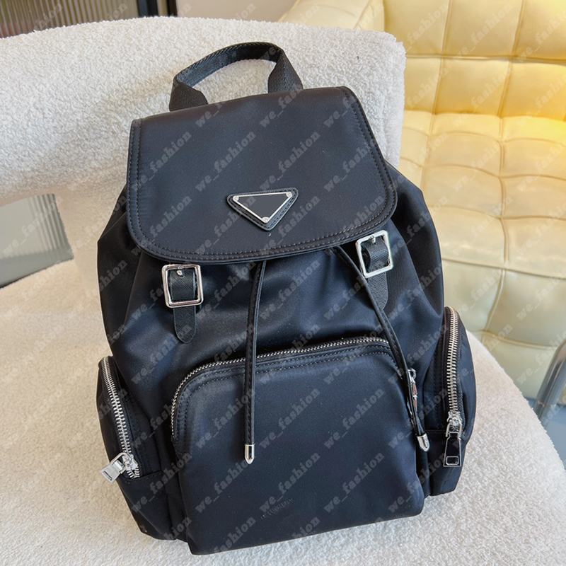 

Mens Nylon Backpack Women Rucksack Black Triangle Ruck Sack Designer Pack Womens Sac Handbag Purse Designers Bag Wallet Handbag 2207123, Extra shipping cost