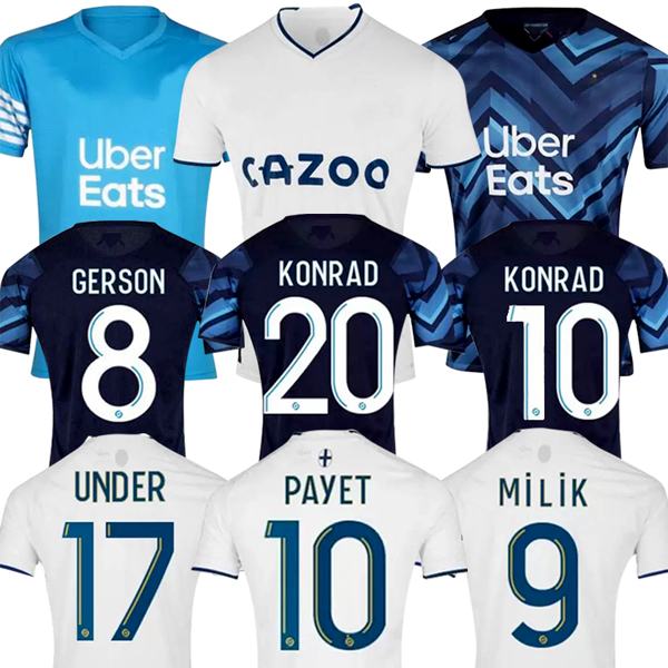 22 23 Cuisance des maillots de football Marseille Milik
