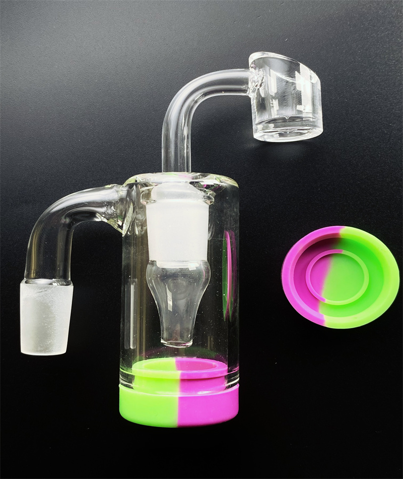 

14mm 90 degree hookah glass Ash collector bowl bong hookah silicone container