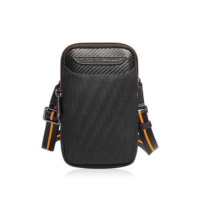 

2022 New TUMI McLaren Breast Bag Men's small one-shoulder crossbody bag, Black
