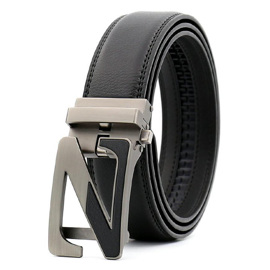 

New High luxury designers Men's Z Alloy agio automatic buckle black belt Designer Belts of men jeans belt254k, Belt choose