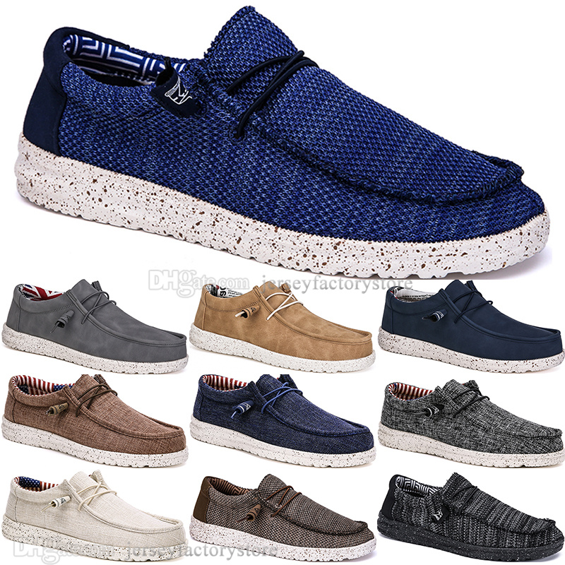 

2120 Spring New Fashion British style Mens Canvas Casual Shoes Man Hundred Leisure Student Men Lazy Drive Overshoes Outdoor Comfortable Breathable Big Size EUR 40-48