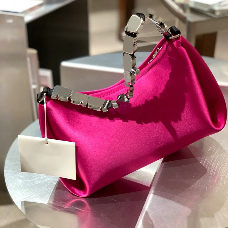 

5A Wang Handbag Fashion Designer Bag Top Quality Women Tote Bags 2022 Luxury Shoulder Bag Ladies Leather Underarm Letter Chain Handbags, #1