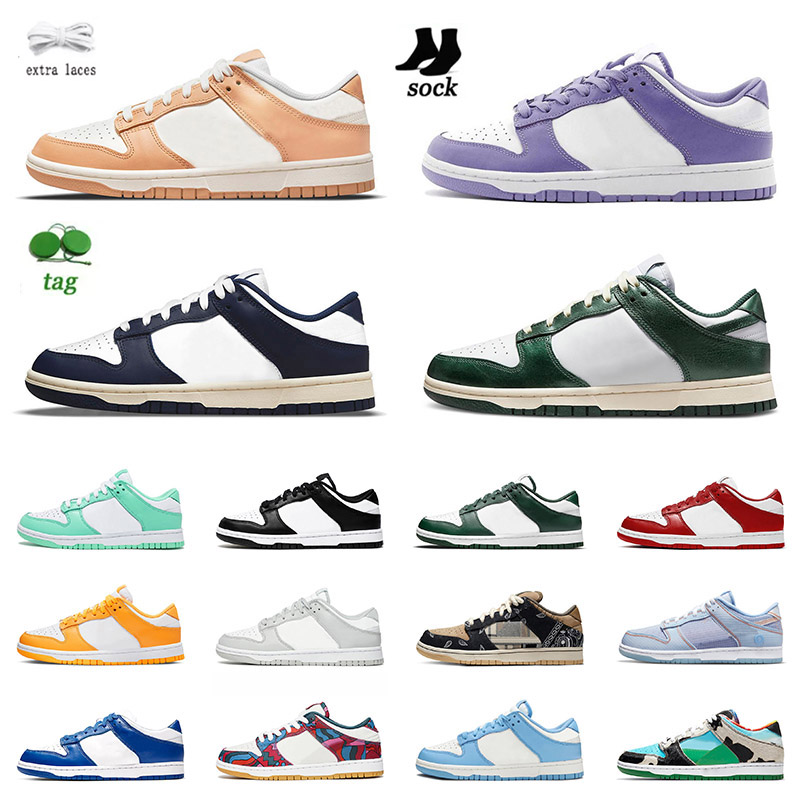 

Wholesale Classic OG Platform Running Shoes For Men Women Dunks Vintage Green Navy Black White Coast Purple Pulse Union Argon Cactus Low Skate Sneakers Trainers US 13, D41 offf white green 36-45