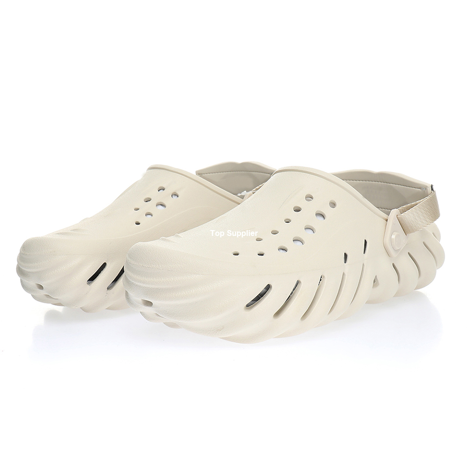 

Croc Echo Clog Bone Sandals for Men Slides Mens Sandles Women Slippers Womens Slide Shoes Beach Shoe Flip Flops Thong 207937-77A