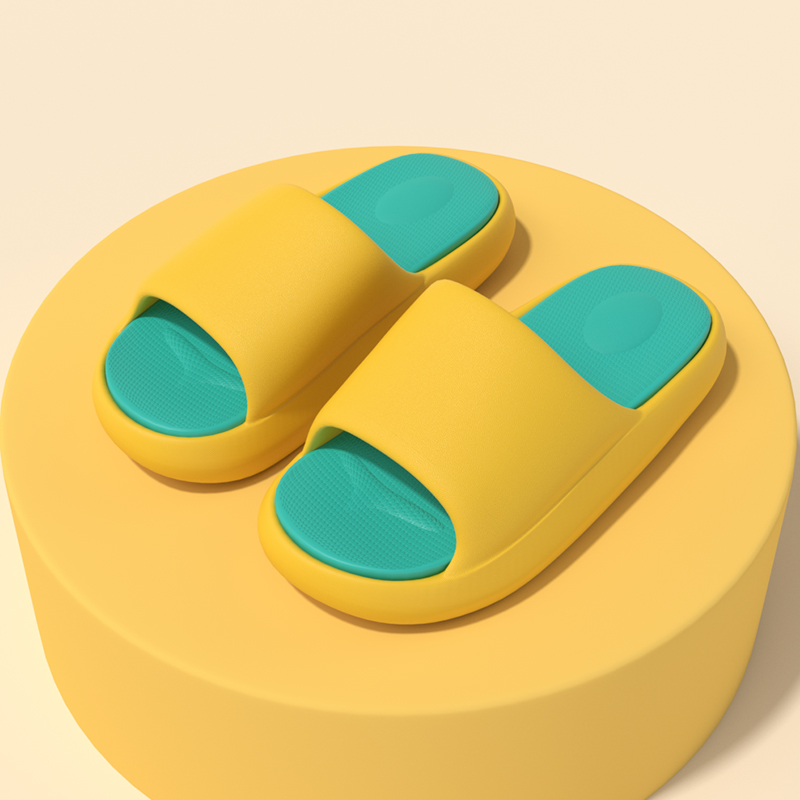 

A060 Slippers Women Summer Shoes Indoor Sandals Slide Soft Non-Slip Bathroom Platform Home Slippers, As photo