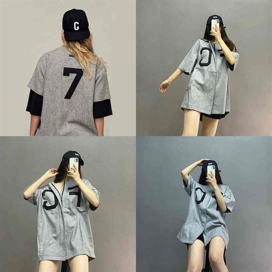 

Fears of God Essentials Designer T Shirt Fog Season 7 main line FG rich short sleeved cardigan is popular with high street loose f251L, Fog season 7 fg cardigan