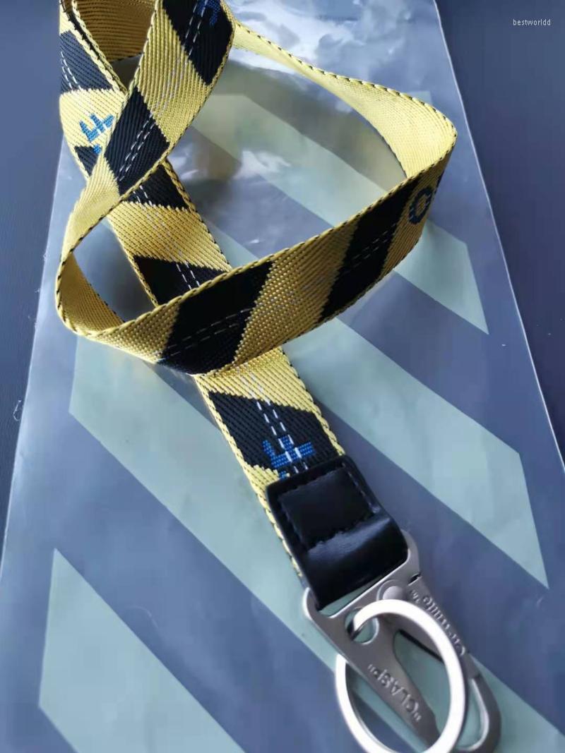 

Keychains Sale 45% Off Canvas Blue White Long Keychain 45cm Wrist Car Keyring Mobile Phone Camera Work Card Lanyard Couple GiftKeychains