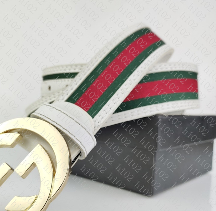 

color Luxury Designer Belts Men Women Belts of Mens and Women Belt with Fashion Big Buckle Real Leather Top High QualityWith box, Belts+box