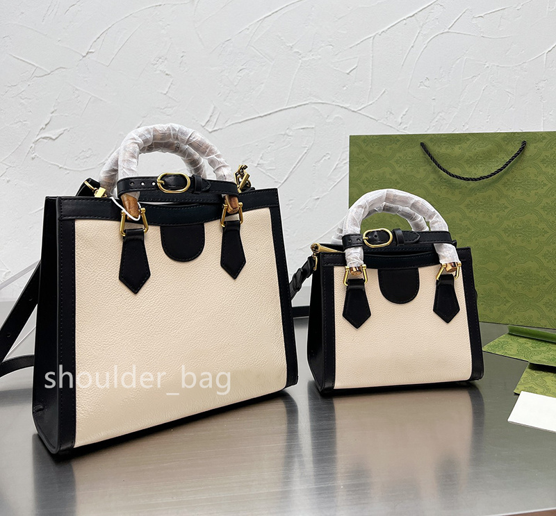 

Handbags Bamboo Handles Diana Shopping Bag Vintage Top Quality Designer Lady Shoulder Crossbody Baguette Tote Purses Wallets Wallet Women Luxurys Bags Handbag, Customize