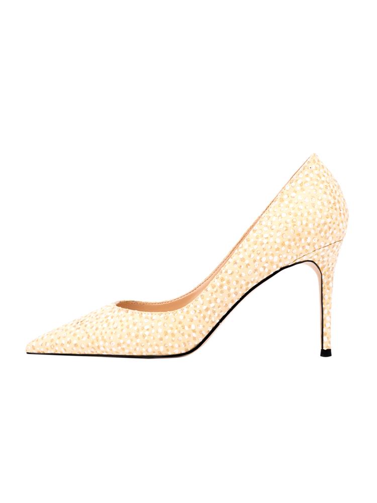 

Dress Shoes Arden Furtado 2022 Spring Autumn Women's High Heels Sexy Stiletto 8 Cm Height Slip On Ladies Yellow Pumps 10cmDress, Yellow 12cm