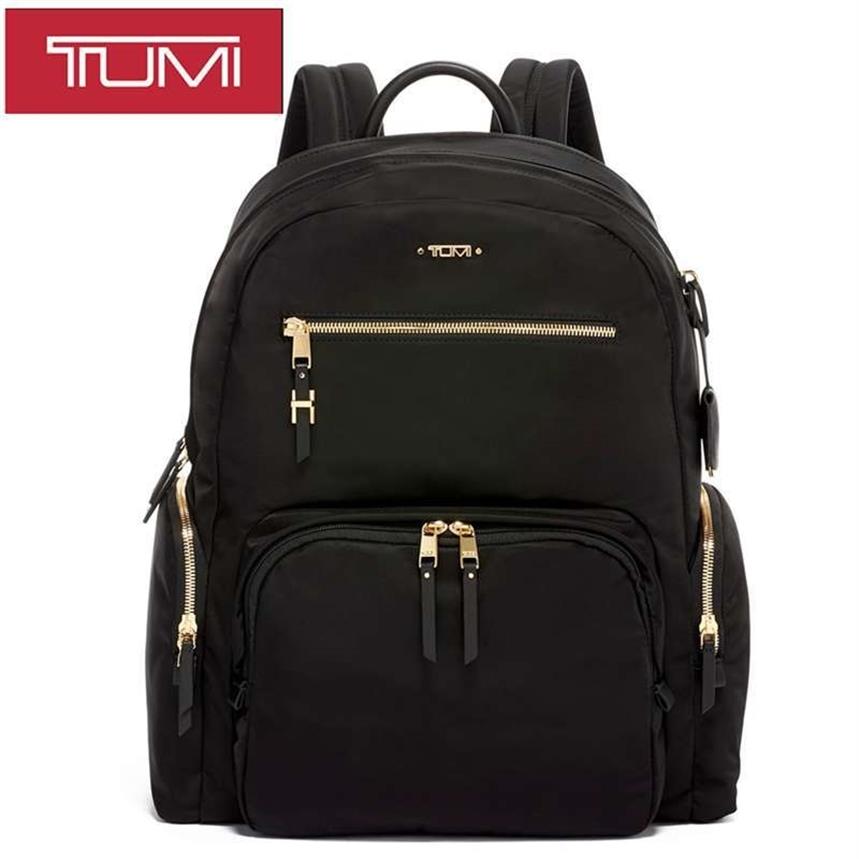 

Tumi tuming backpack women's 196300 business leisure large capacity leather outdoor nylon Computer Backpack271H