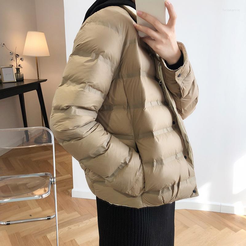 

Women's Down & Parkas Style Winter Women Temperament Thicken Fashion Light Duck Coat Jacket Short Female Outerwear Girl Lady Fitting Luci22, Color same as pic