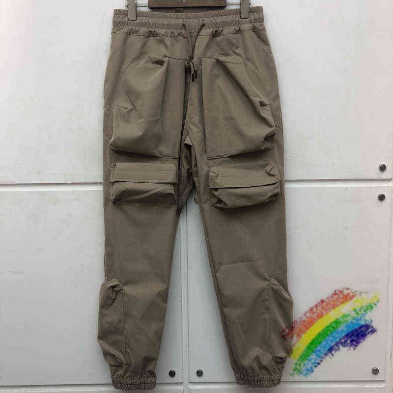 

3D Multiple Pockets Cargo Pants Men Women High Quality Joggers Drawstring Zipper Jogging Pants Track Pants T220721