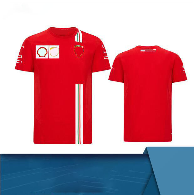 

New F1 team round neck shirt 2022 summer racing T-shirt same custom