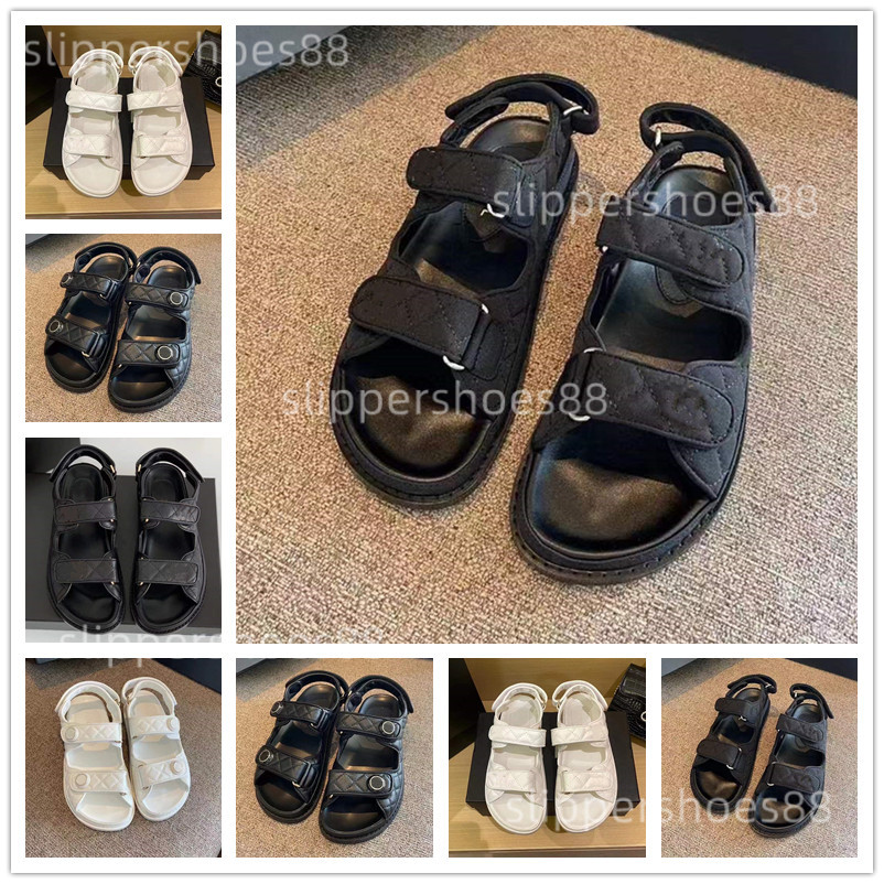 

Designer Sandals Women Slipper slides shoe Leather Sandal Woman platform Hook Loop Velcro Luxurys C Casual sandal slippers sliders Shoes 36-40, Pls contact for detail photo
